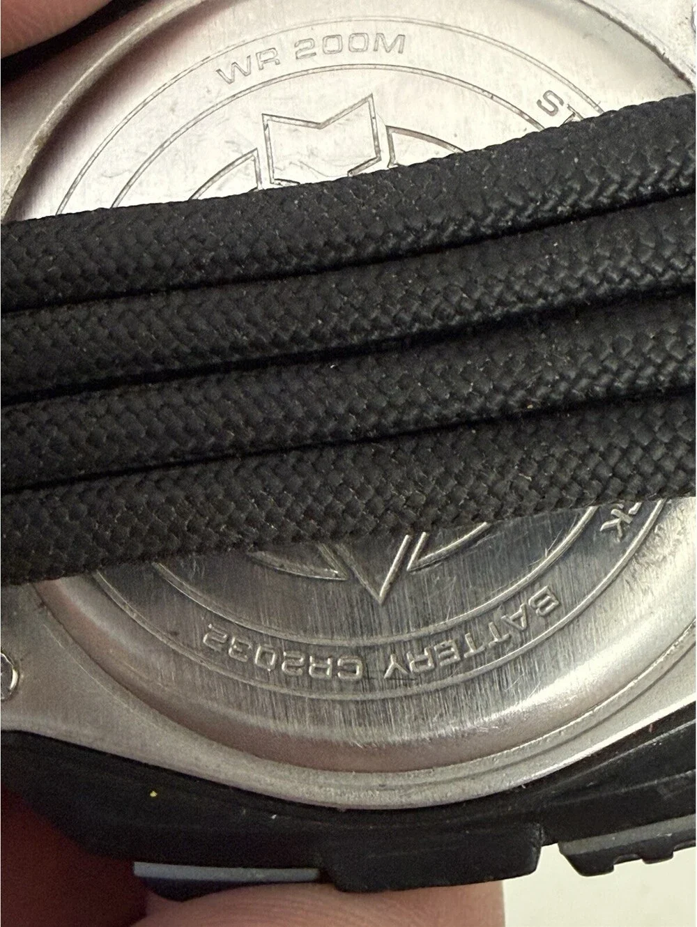 Timex Vibration Alarm Wr200m, Untested , Looks Ok